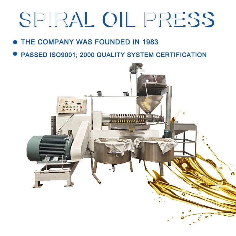 Heavy Duty Oil Press Machine